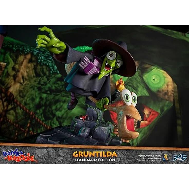 First 4 Figures Banjo-Kazooie statuette Gruntilda 40 cm, detailreiche Statue aus hochwertigem Polystone – Bild 6
