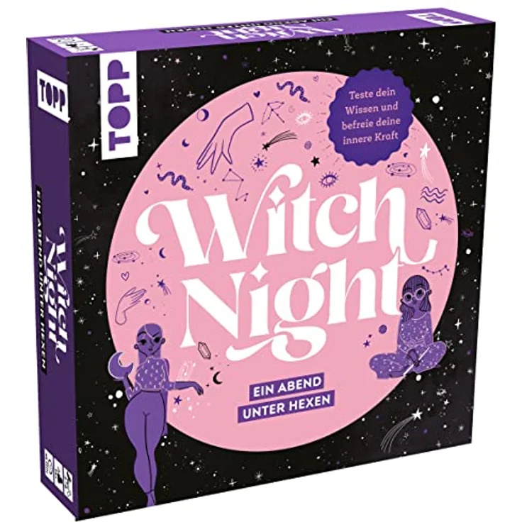 Frech Witch Night – Ein Abend unter Hexen, Brettspiel zur Entfaltung weiblicher Kräfte für 2–6 Spieler, ab 14 Jahren, 45 Minuten Spielzeit – Bild 1