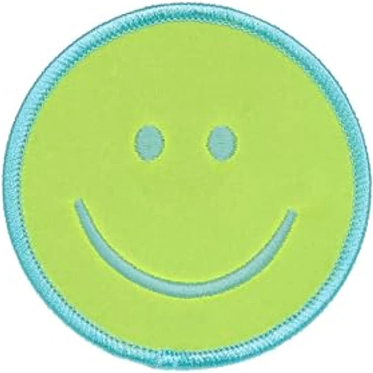 LÄSSIG Anhänger und Patches Set (3 Stk.) mit Druckknopf/School Patches Set Smile – Bild 4