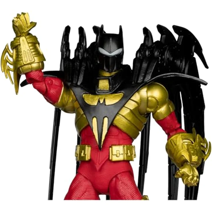 McFarlane DC Multiverse Azrael Batman (Knightquest), detailreiche Actionfigur, 19 cm mit Zubehör und Base – Bild 5