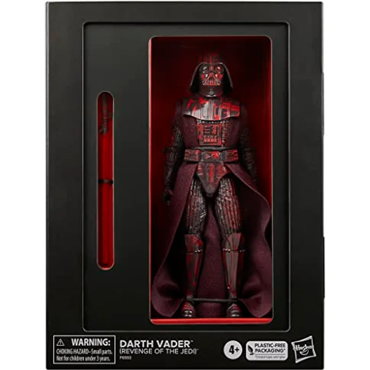 Hasbro Star Wars The Black Series Deluxe, Darth Vader Figur aus "Die Rückkehr der Jedi-Ritter", 15 cm mit Lichtschwert-Accessoire und mehreren Bewegungspunkten – Bild 7