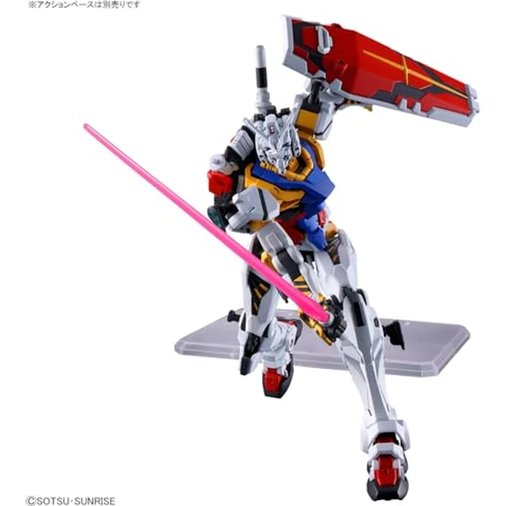 Bandai HG 1/144 White Gundam, beweglicher Spritzgussbausatz mit Hyper-Bazooka und Markierungsaufklebern – Bild 5