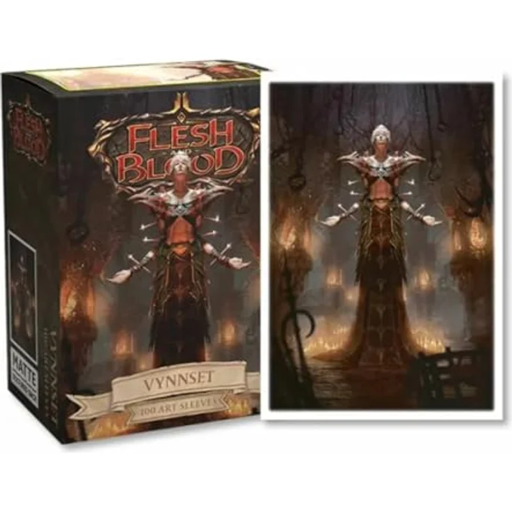 Dragon Shield Flesh & Blood Art Sleeves, 100 CT - Matte Schutz-Hüllen für TCGs wie Pokémon, Magic: The Gathering und One Piece, Robust und Langlebig – Bild 1