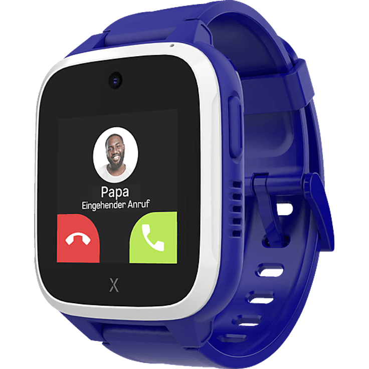 XPLORA Let's Go Kinder-Smartwatch, 24.26 cm, Blau, mit SIM-Karten-Funktion, GPS, Schulmodus und Xplora Eltern-App