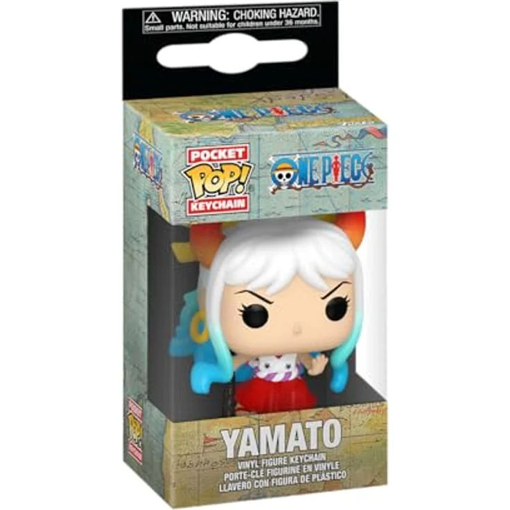 Funko Schlüsselanhänger One Piece - Yamato Pocket POP! Keychain, Offiziell lizenziert, ca. 4cm groß, Fenster Box-Lieferung – Bild 2