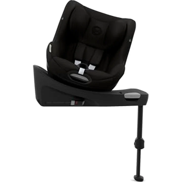 Cybex Sirona Gi i-Size, Reboard Kindersitz mit 360° Drehung und integrierter Basis, Magic Black – Bild 5