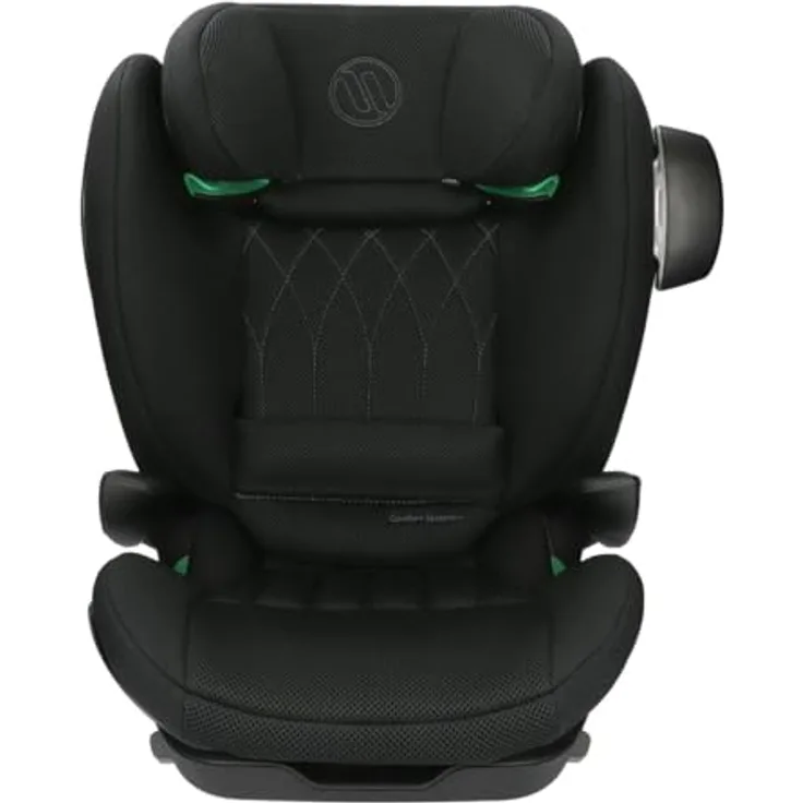 Avionaut MaxSpace AirFlow, Kindersitz 100-150 cm mit innovative Mesh-Material für Komfort und Sicherheit, schwarz