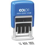 COLOP Stempel S 120, Datumstempel selbstfärbend, schwarz