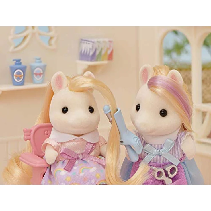 Sylvanian Families 5643 Pony Friseursalon mit Figur - Puppenhaus Spielset, einzelverpackt – Bild 8