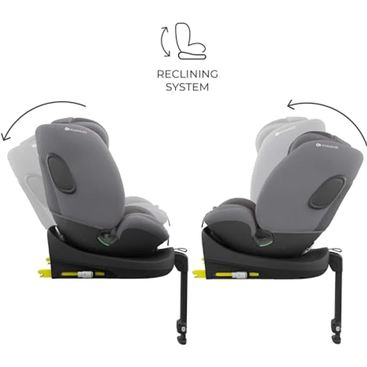Kinderkraft Endura Safe Modular System, 3-in-1 Babyschale I-LITE, Kindersitz I-FIX ENDURA SAFE und Isofix Basis, für Kinder von 0 bis 12 Jahre, i-Size konform – Bild 8