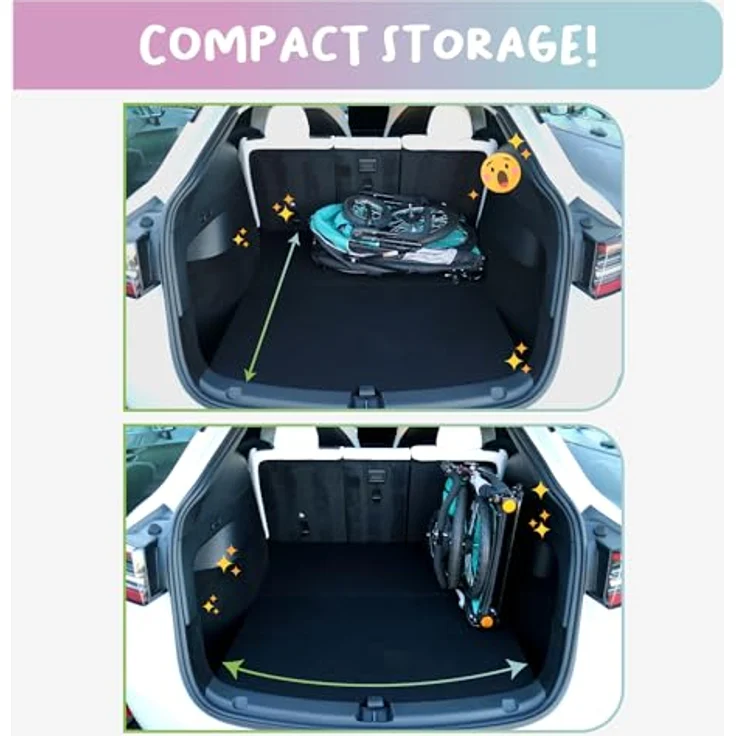 Petique Trailblazer, All-Terrain Hundebuggy für Hunde bis 35 kg, aquablau, mit stoßdämpfenden Rädern und gut belüftetem Mesh – Bild 4