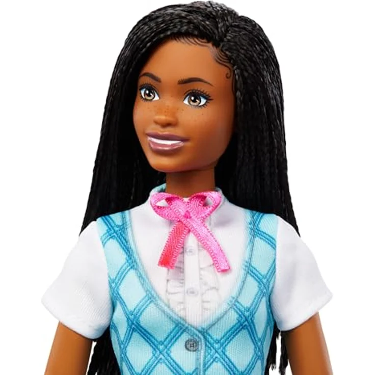 Barbie Anziehpuppe Mysteries: Das geheimnisvolle Pferdeabenteuer: Barbie Brooklyn, Puppe mit abnehmbarem Reitoutfit, stilvoll und realistisch – Bild 4