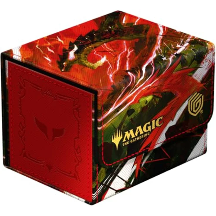 Ultimate Guard Sidewinder 100+ Xenoskin für Magic: The Gathering "Tarkir: Dragonstorm" - Ruinous Ultimatum, für 100 Double-Sleeve oder 120 Single-Sleeve-Karten, widerstandsfähiges Xenoskin-Material, starker Magnetverschluss – Bild 1