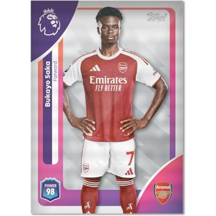 Topps Topps Premier League 2025/26 Trading Cards Mega Multipack, 40 Sammelkarten inklusive 3 limitierte Editionen und 4 Paketen mit Autogrammkarten, für Fans ab 6 Jahren – Bild 9