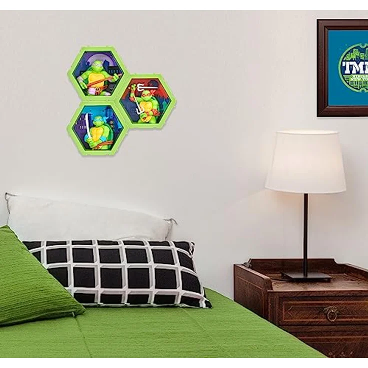 PODS 4D Ninja Turtles Leonardo | Einzigartige zusammensteckbare Wackelfigur zum Sammeln, die aus ihrer Welt in Ihre platzt, Wand- oder Regaldisplay | Spielzeug und Geschenke | Serie 1 Nr. 431 – Bild 5