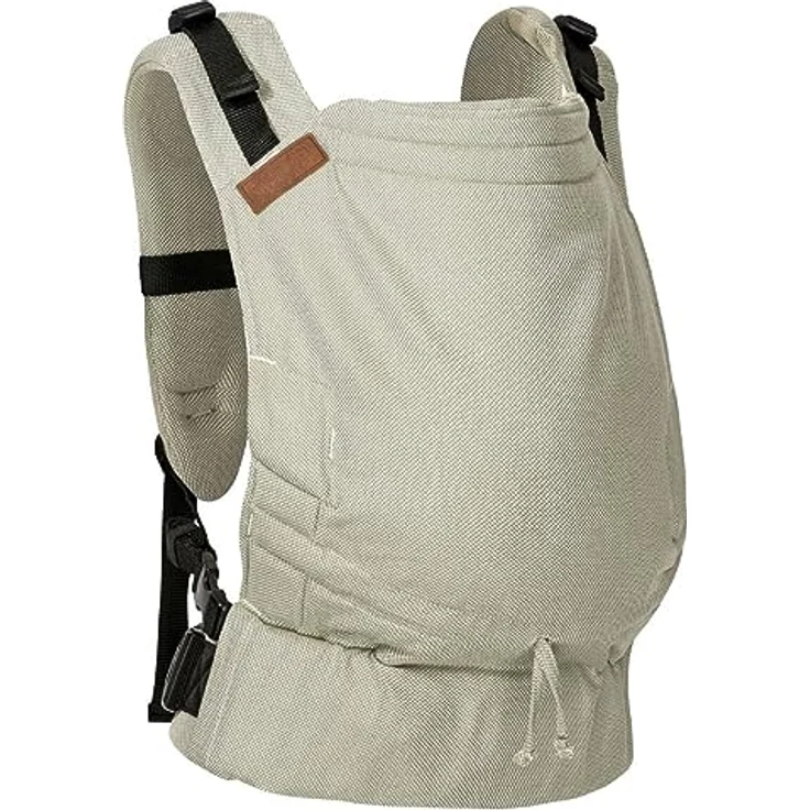 Hoppediz Babytrage Buckle, Fullbuckle ab Geburt (3,5 - 20 kg), ergonomisch verstellbar mit 2 Schnallen Optionen – Bild 1