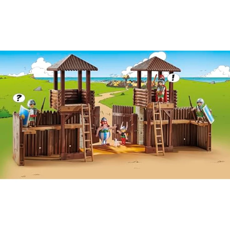 Playmobil® Konstruktions-Spielset Römerlager (71542), Asterix, (181 St), Made in Europe – Bild 6