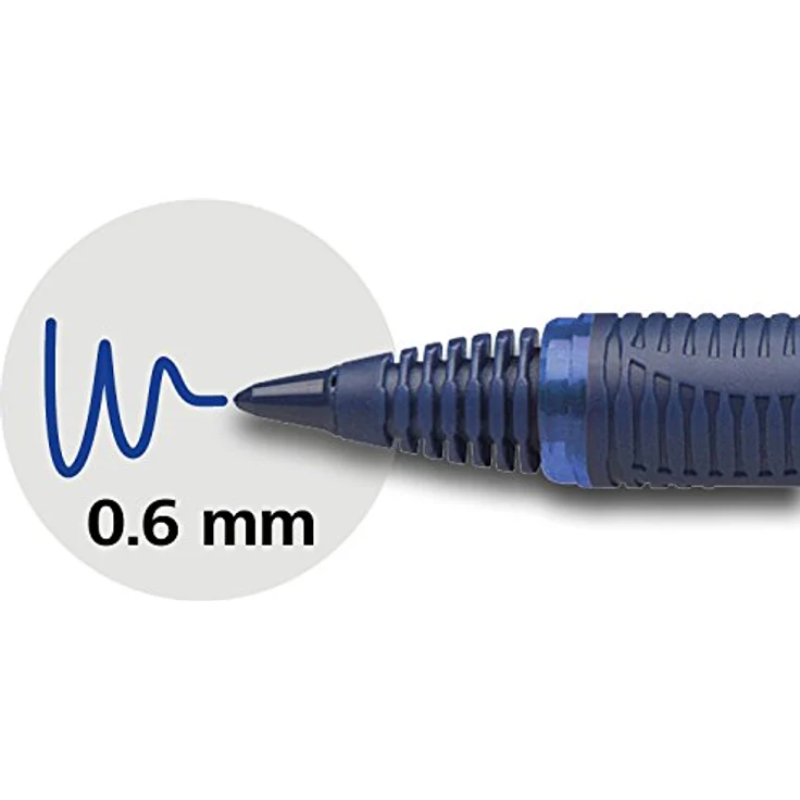 Schneider Tintenroller One Business, 10 Stück, dokumentenecht, 0,6 mm Strichstärke, Blau – Bild 4