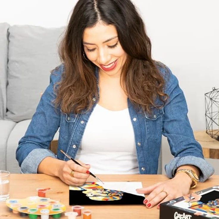 Ravensburger CreArt 23895 - Star Wars - Stormtrooper - Malen nach Zahlen Erwachsene und Kinder - ab 12 Jahren, Star Wars Geschenke, Acrylfarben, DIY Projekt – Bild 2