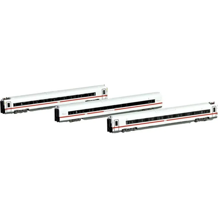 Hobbytrain ICE 4 BR412 DB AG Klimaschützer 3-tlg. Ergänzung (Spur N), grün/rot streifig