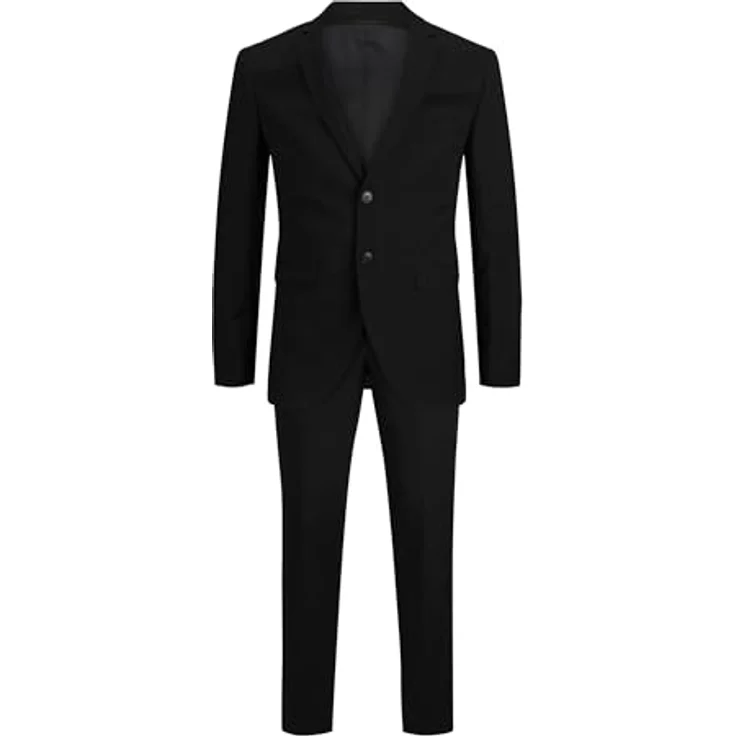 Jack & Jones Anzug JPRFRANCO SUIT NOOS, Slim Fit, modisch, Black – Bild 2