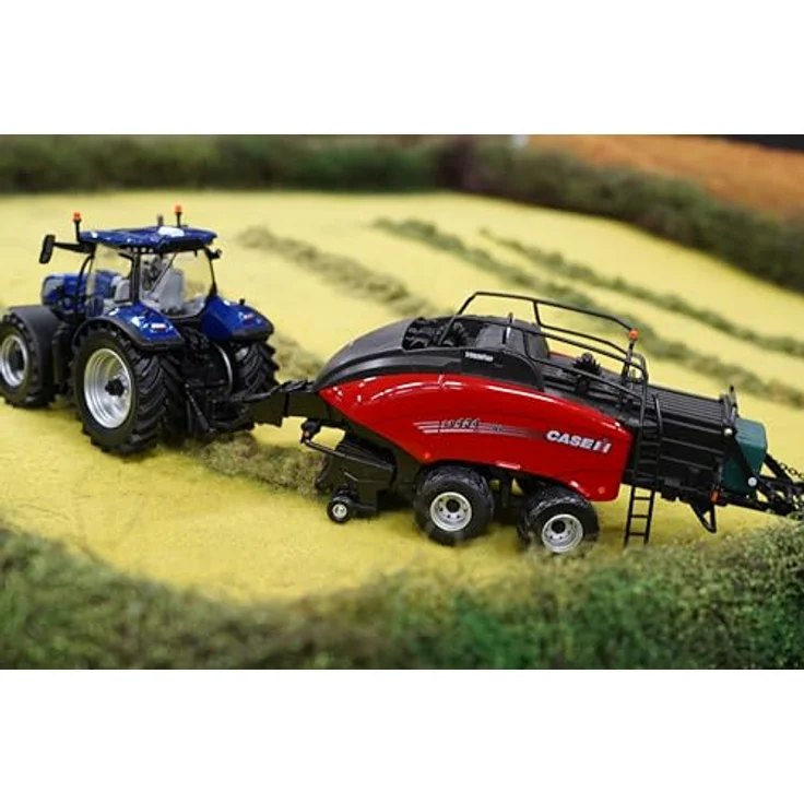 Britains CASE LB434 XL, Modellfahrzeug mit 3 großen grünen Ballen für Bauernhöfe – Bild 5