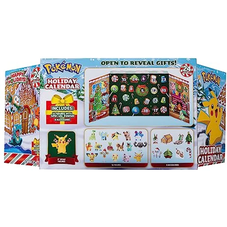 Pokémon PKW3066 - Battle Figure Adventskalender 2023 – Bild 3