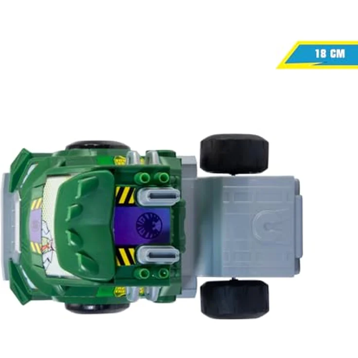 Dickie RC Transforming Hulk 1:24, ferngesteuertes Fahrzeug mit 2-Kanal-Fernsteuerung und Soundeffekten, wandelbar in Truck – Bild 4