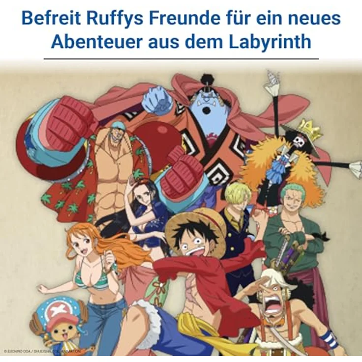 Ravensburger Spiel One Piece Labyrinth, Made in Europe, FSC® - schützt Wald - weltweit, Brettspiel, Manga und Anime-Fans, ab 7 Jahren – Bild 5