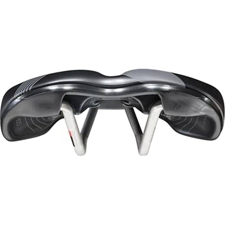 Selle Italia X-BOW TI Sattel schwarz, Fahrradsitz mit 7 mm Schiene, hoher Komfort und Vibrationabsorption – Bild 4