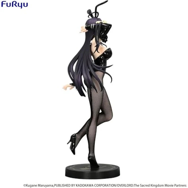 Furyu Albedo Black Color Version Bicute Bunnies Figur, 30 cm, Overlord Sammlung – Bild 3