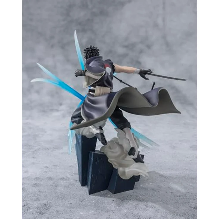 TAMASHII NATIONS Naruto Shippuden Figuarts Zero Obito Uchiha PVC Statue 21 cm mit Base, detailreich, offiziell lizenziert, Farbe: Mehrfarbig – Bild 4