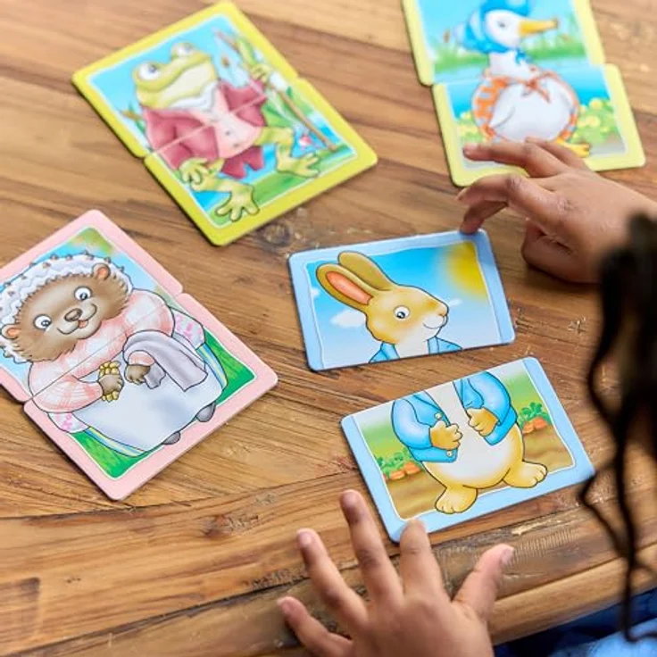 Orchard Peter Rabbit Heads & Tails, Zuordnungsspiel für Kleinkinder mit Charakteren aus der Peter Rabbit Geschichte, geeignet ab 18 Monaten – Bild 6