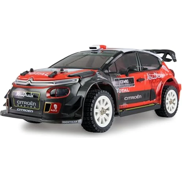 Amewi Hyper Go Citroen C3 WRC Rallye/Drift 4WD 1:14 brushless mit Gyro 45km/h RTR, Schwarz-rot, Ferngesteuertes Auto – Bild 2