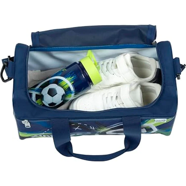 Scooli Sporttasche, 35 cm Kindersporttasche aus 100% Polyester, blau – Bild 3