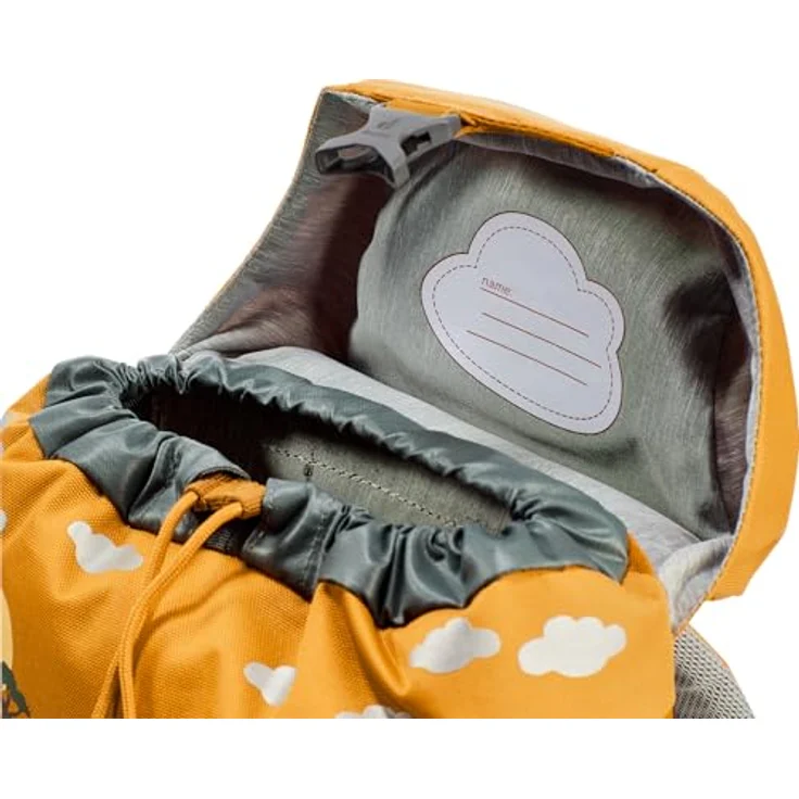 Deuter Schmusebär Kinderrucksack, 33 cm, orange, 100% Polyester, 21 x 15 x 33 cm – Bild 6