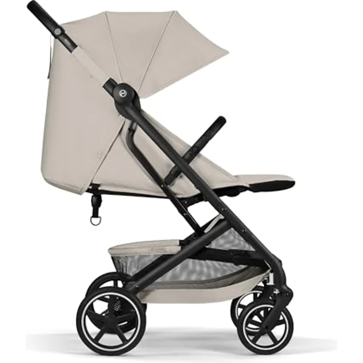 Cybex Beezy Buggy, Stadt-Buggy ab Geburt bis 4 Jahre (22 kg), kompakt faltbar, Dune Grey – Bild 8