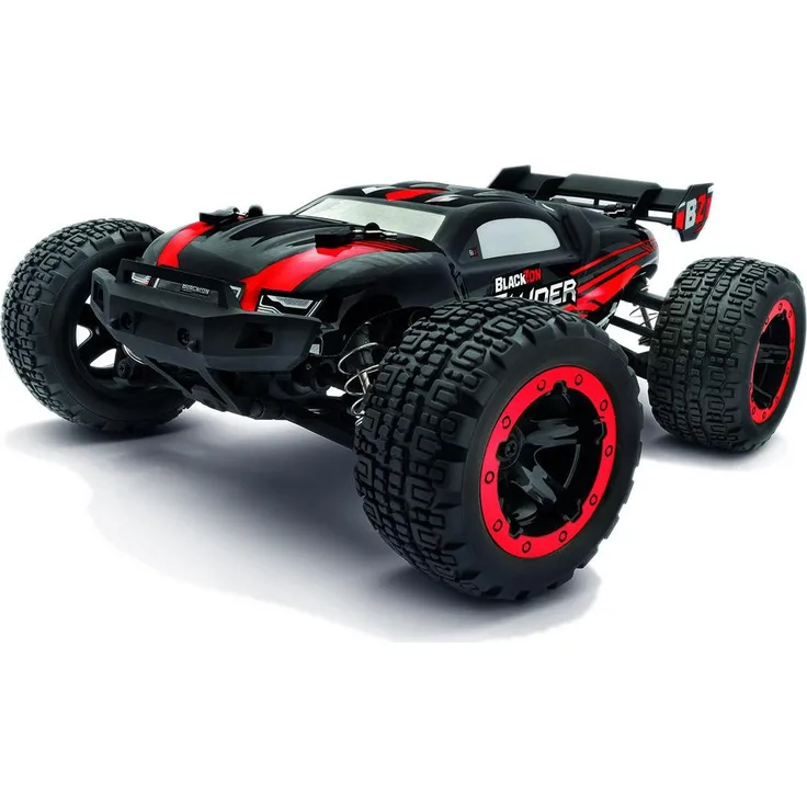 Blackzon Slyder ST Turbo 1/16 4WD 2S Brushless, RC Truggy in Rot mit 34 km/h Höchstgeschwindigkeit und einstellbaren Dämpfern