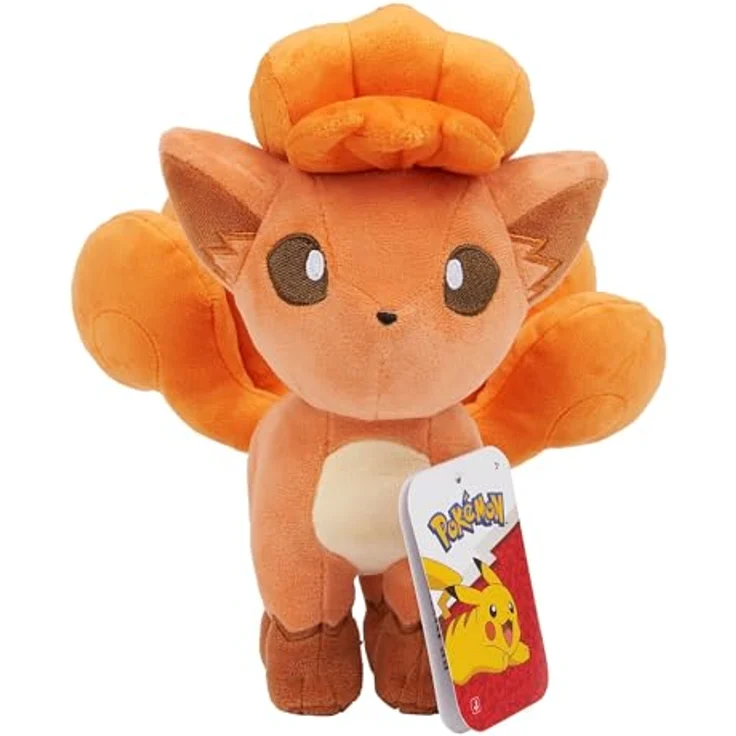 Pokémon PKW3869 Vulpix, 20 cm Plüschfigur aus super weichem Material, offizielles Produkt – Bild 1