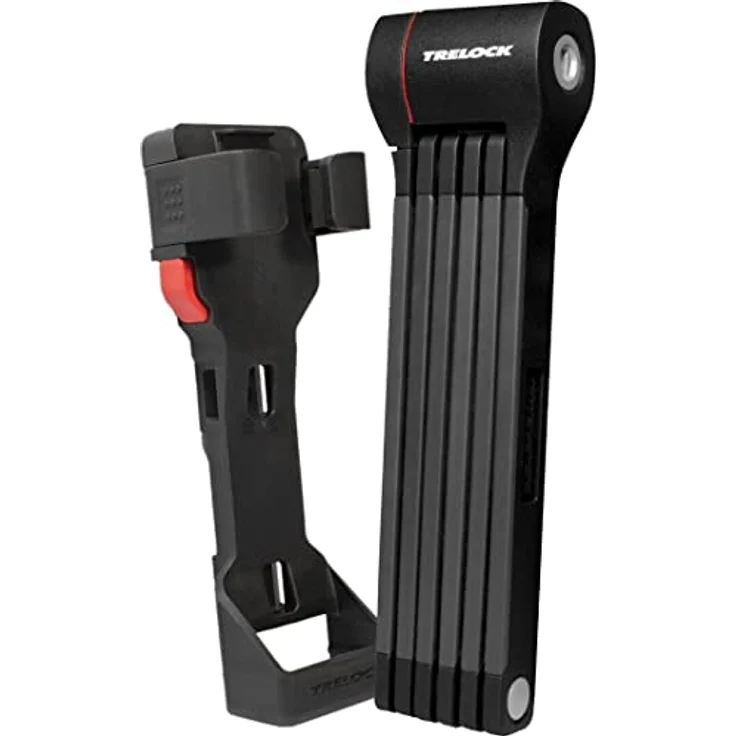 Trelock Faltschloss Cops FS 480/100 schwarz mit Halter ZF480 X-Press – Bild 2