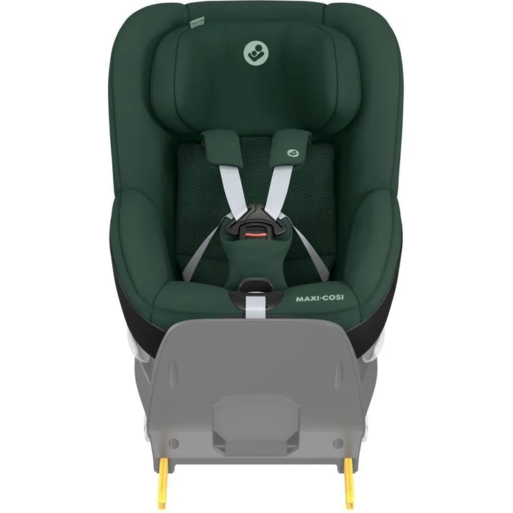 Maxi-Cosi Autokindersitz Pearl 360 - Authentic Green, Reboarder Kinder Autositz bis 17 kg, 360° Drehung, G-Cell Seitenaufprallschutz – Bild 1