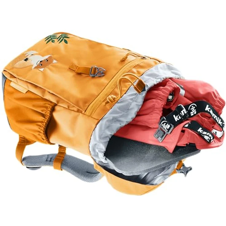 Deuter Waldfuchs 10, Kinderrucksack 35 cm, orange, 100% Polyester, 21 cm x 14 cm – Bild 9