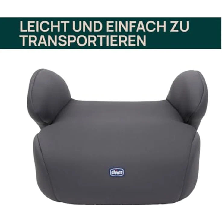 Chicco Kindersitzerhöhung QUASAR I-SIZE, Autositzerhöhung ab 7 Jahren, bis 12 Jahre, 126-150 cm, weich gepolsterte Armlehnen – Bild 6