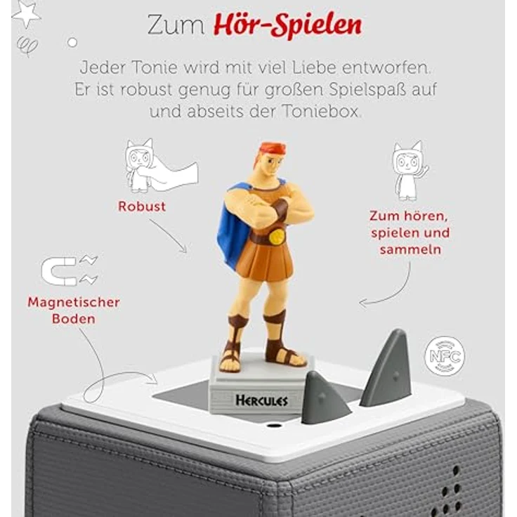 tonies Hörspielfigur Tonies Disney Hercules ab 5 Jahren – Bild 3