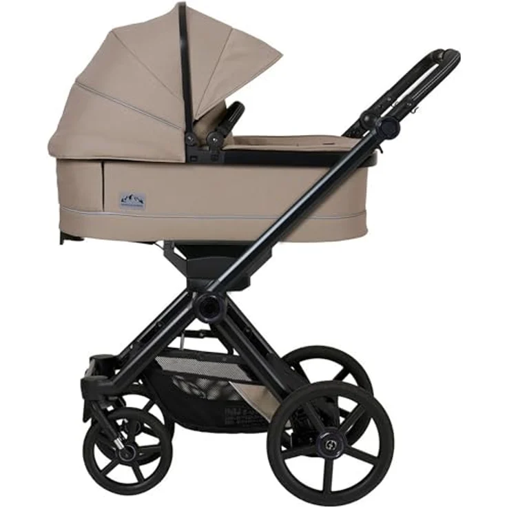 Hartan Kinderwagenset IVY GTR Outdoor, Sand, 3-teilig, inkl. Liegewanne und Sportsitz, mit Feststellbremse, kugelgelagerten Rädern, Federsystem, UV 50+ – Bild 6