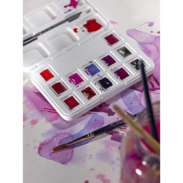 ROYAL TALENS Aquarellfarbe Van Gogh 12er Box RosaViolett – Bild 6