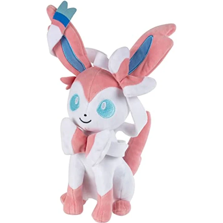 Pokémon PKW3450, 20 cm Feelinara Plüschfigur aus superweichem Material, offizielles Pokémon Produkt – Bild 3