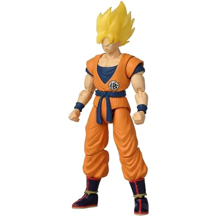Bandai Dragon Stars, Exklusive Articulated Figur Super Saiyan Goku (DBS Broly Ver.), 17 cm, orange – Bild 6