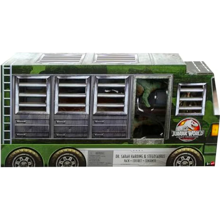 Mattel HHK91 - Jurassic World - Legacy Collection - Dr. Sarah Harding & Stegosaurus Pack – Bild 7