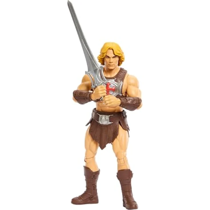 Mattel Masters of the Universe 2026 Movie Actionfigur He-Man, 14 cm mit 14 beweglichen Gelenken und Schwert der Macht – Bild 4